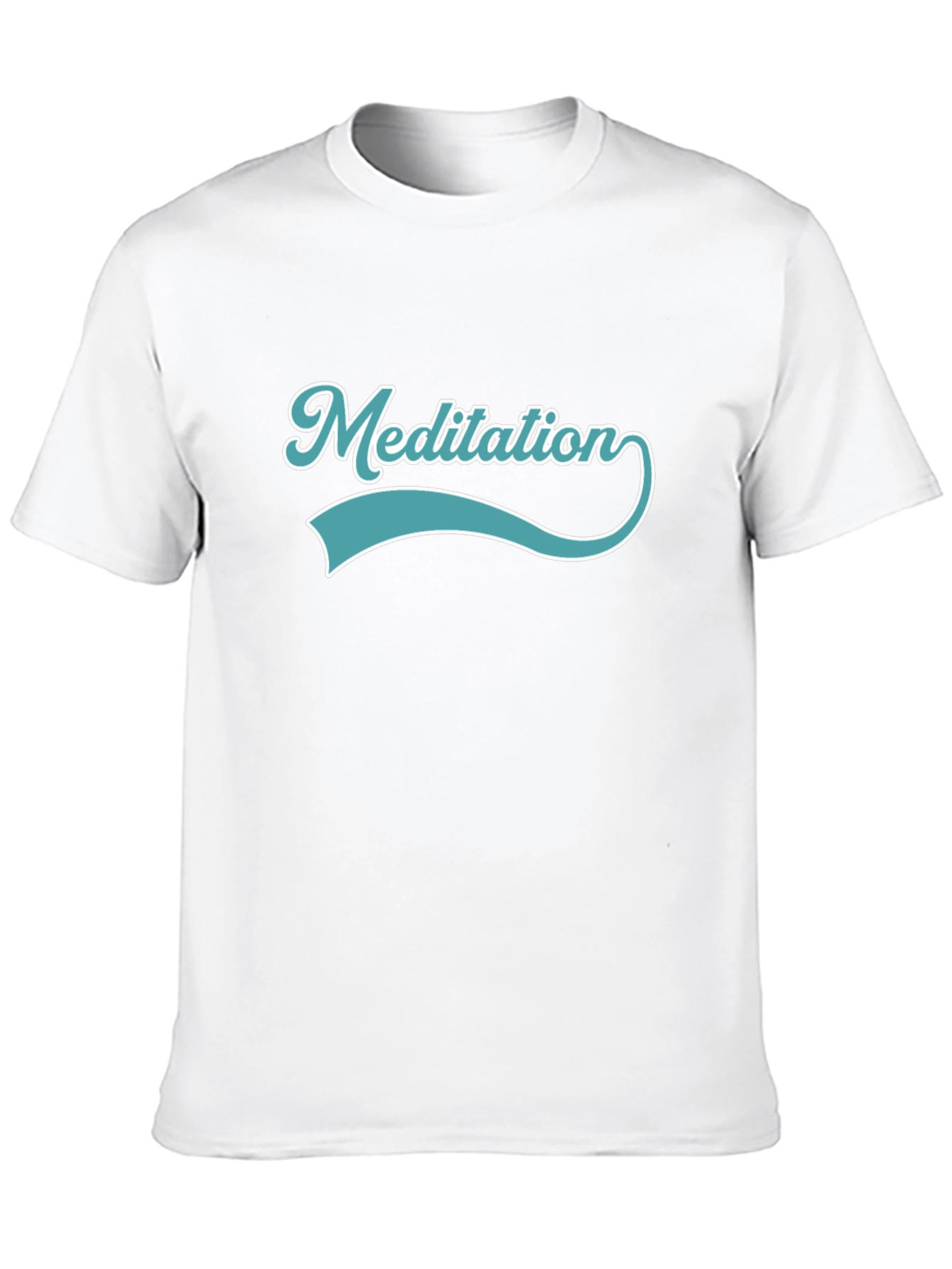Meditation Black T-Shirt - Relax & Focus