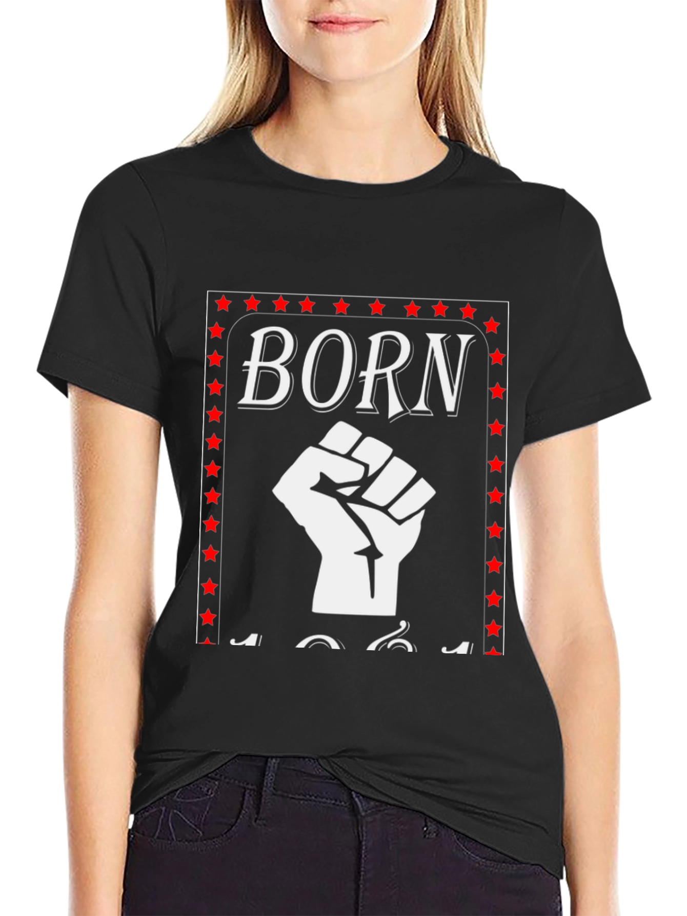 Born T-Shirt Fist Graphic Tee