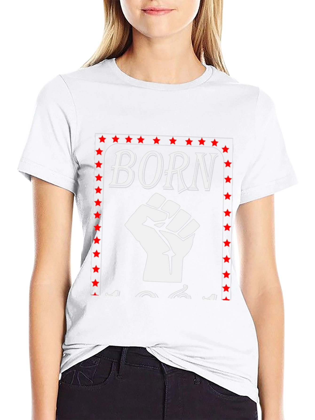 Born T-Shirt Fist Graphic Tee