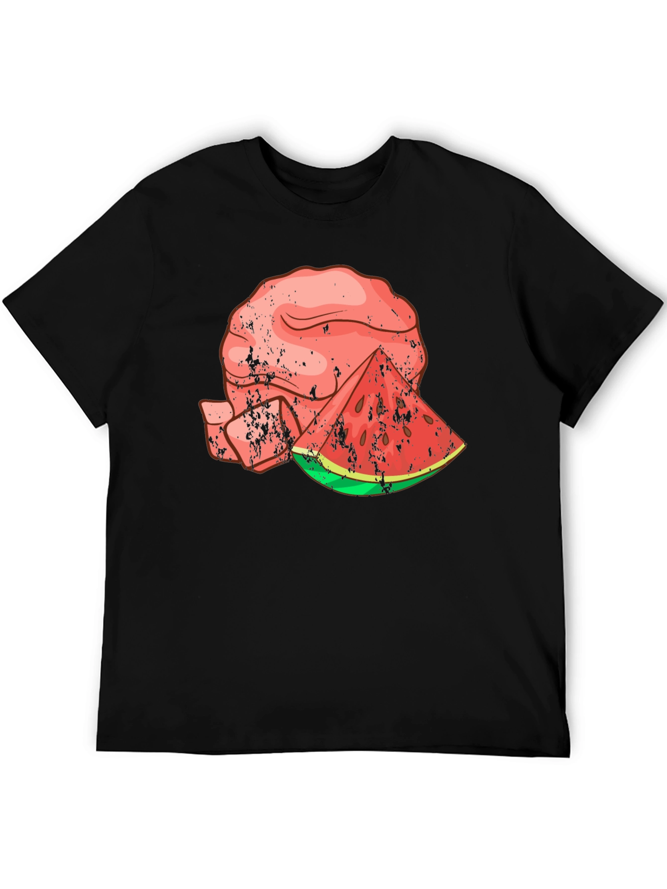 Watermelon Brain Graphic Tee - Cool Summer Style