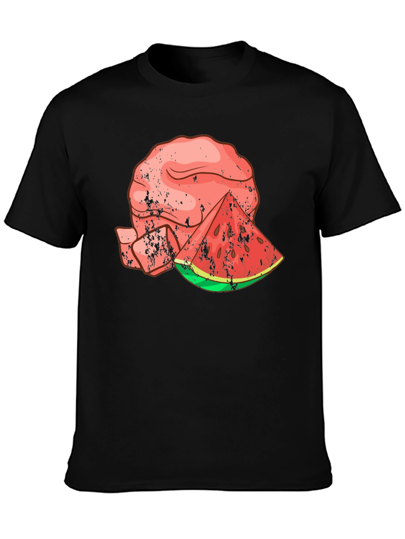 Watermelon Brain Graphic Tee - Cool Summer Style