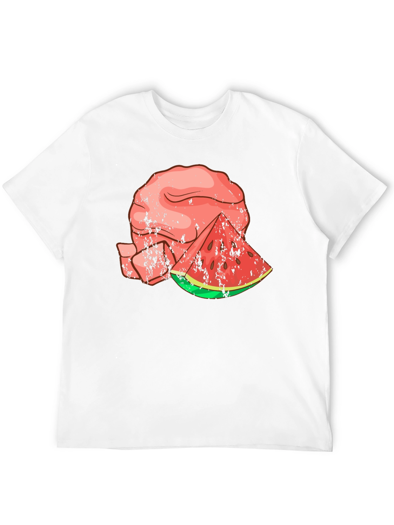 Watermelon Brain Graphic Tee - Cool Summer Style