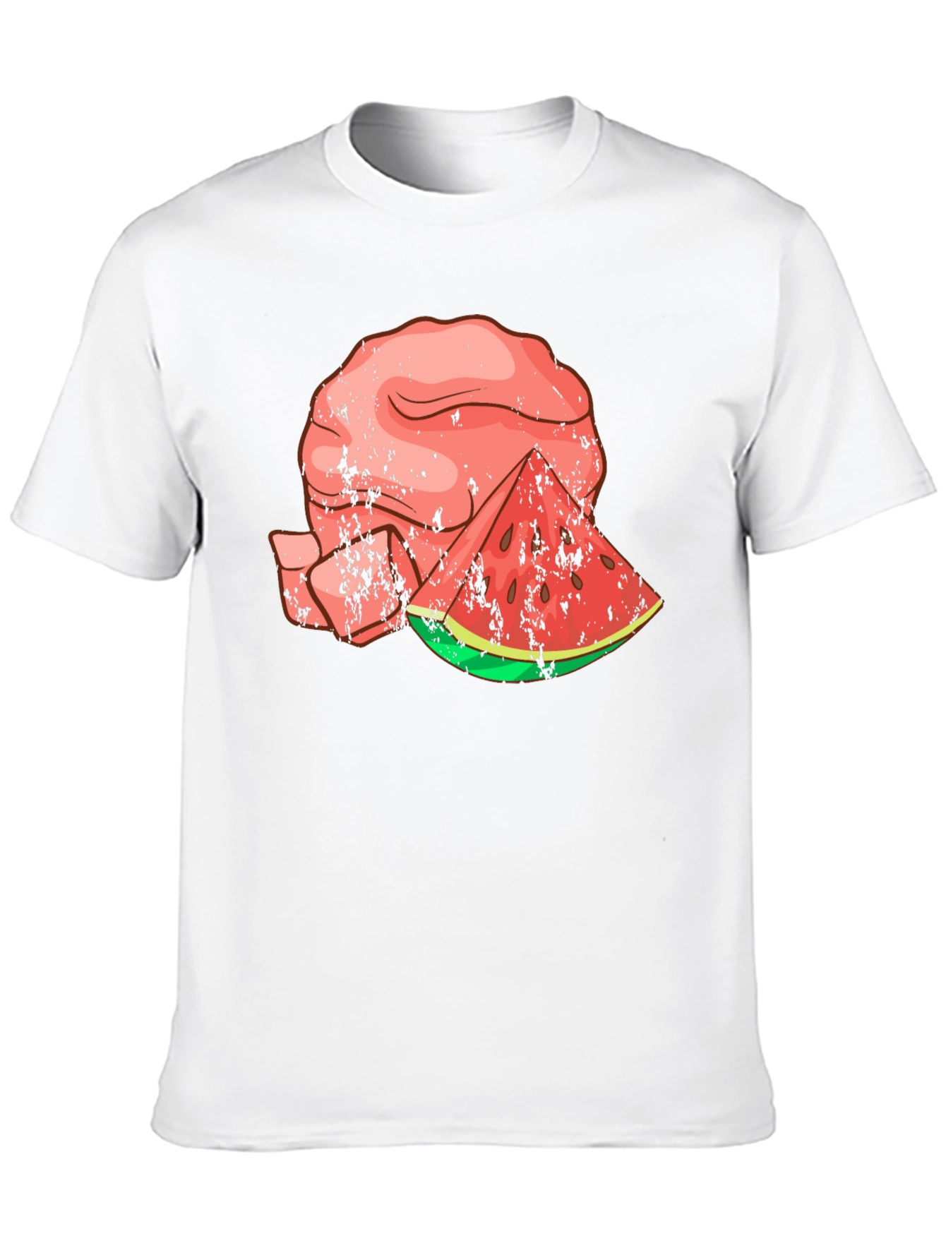 Watermelon Brain Graphic Tee - Cool Summer Style