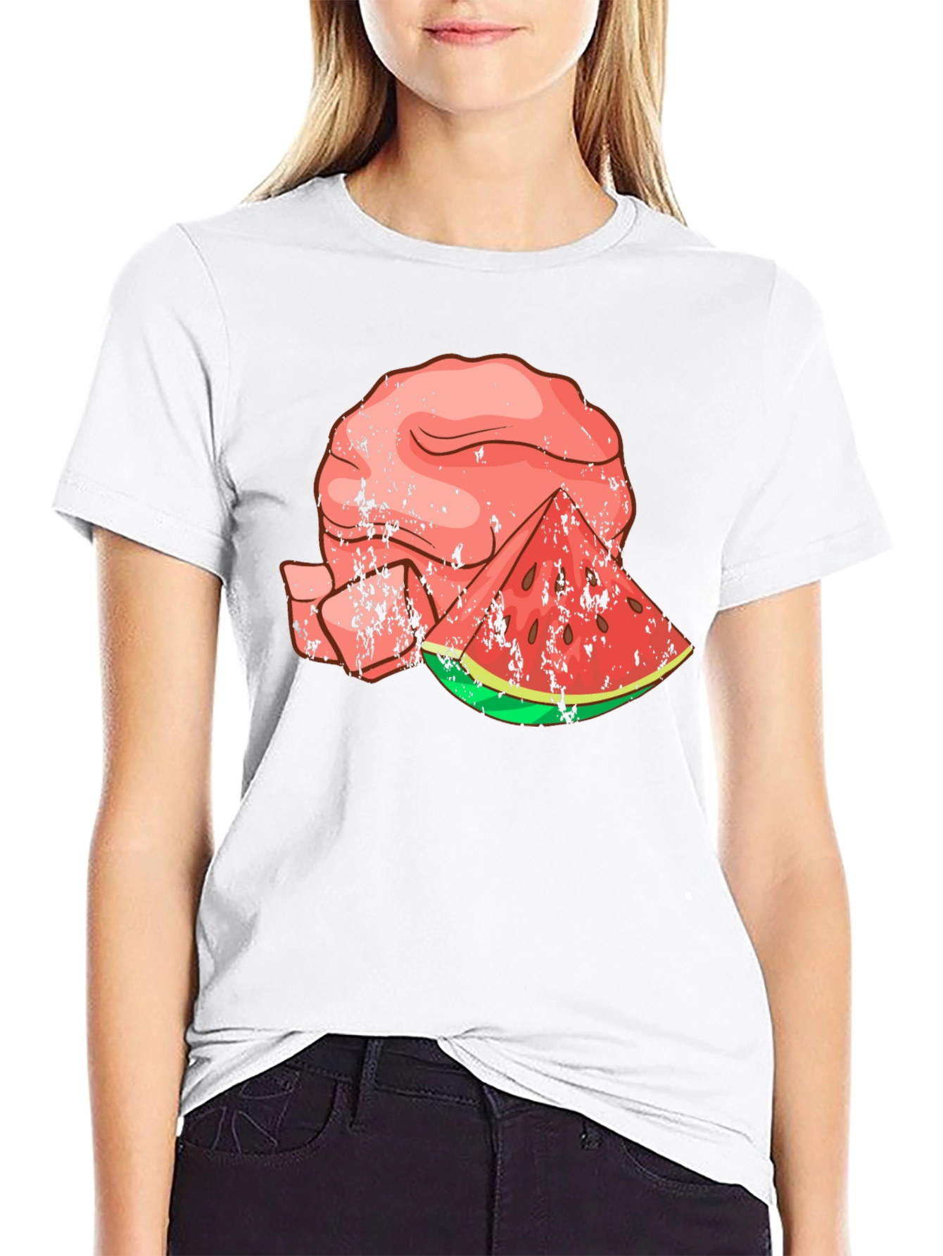 Watermelon Brain Graphic Tee - Cool Summer Style