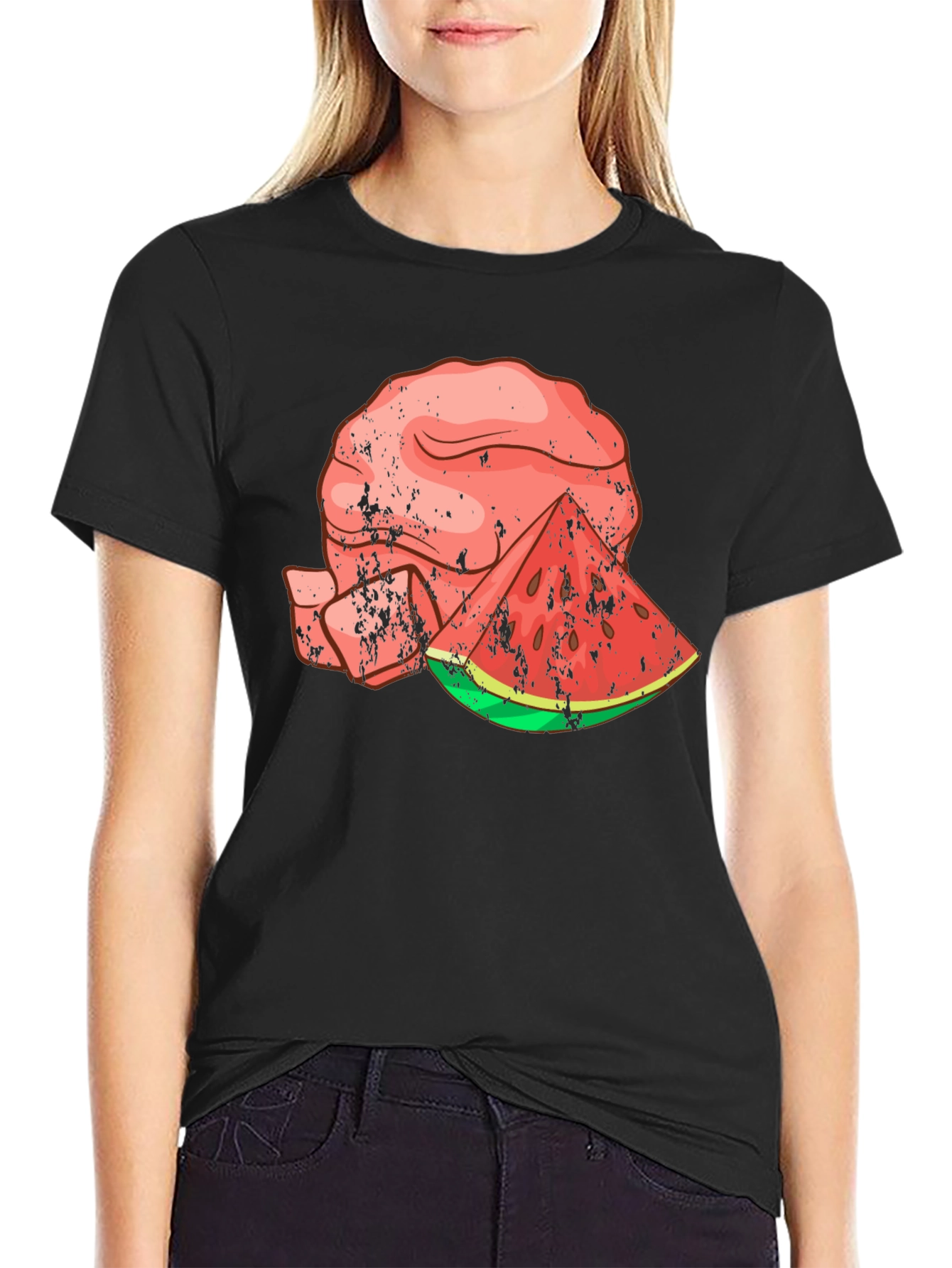 Watermelon Brain Graphic Tee - Cool Summer Style