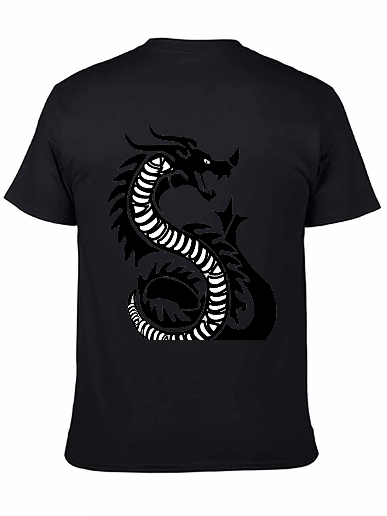 Dragon Graphic Black T-Shirt