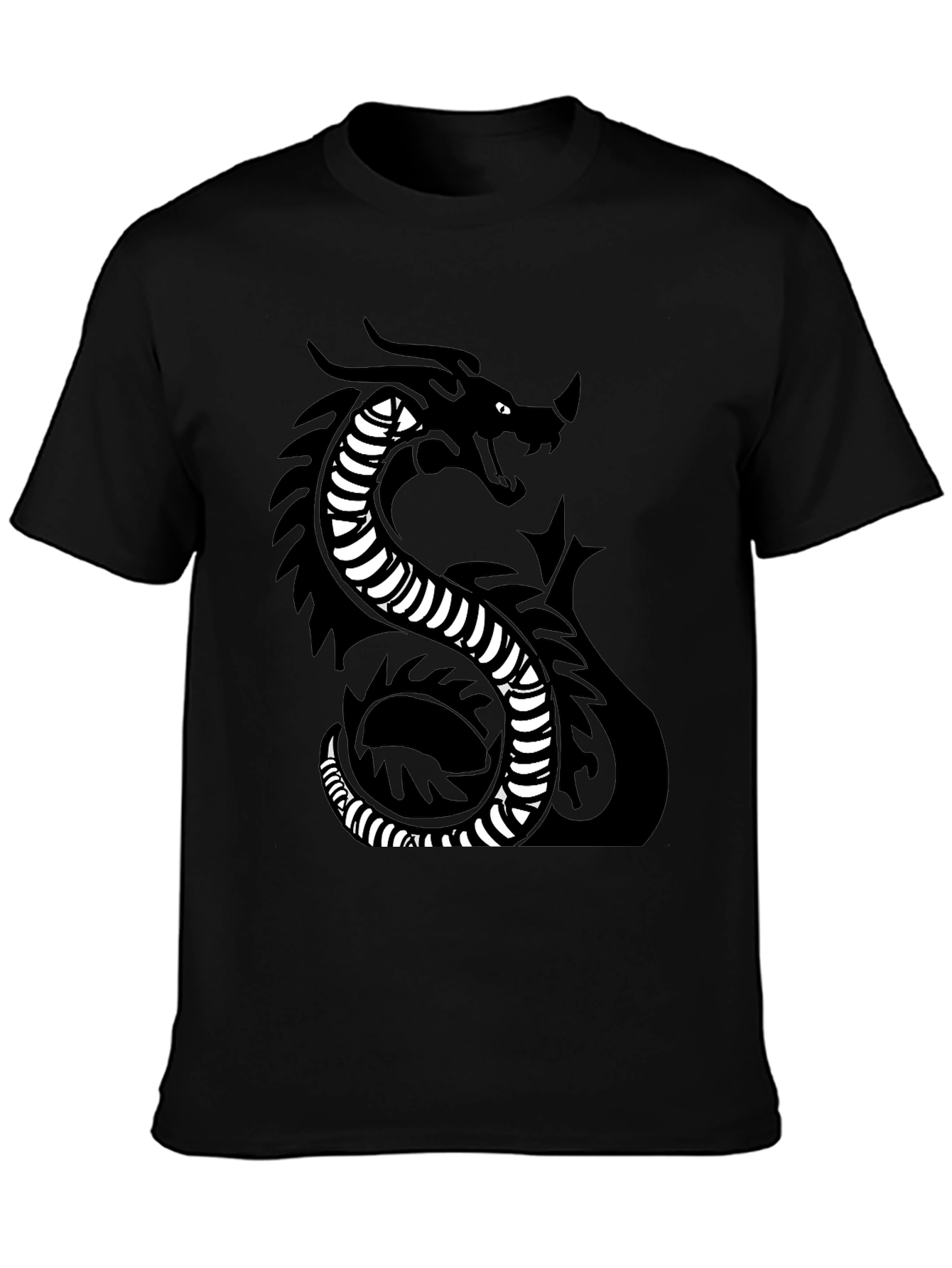 Dragon Graphic Black T-Shirt