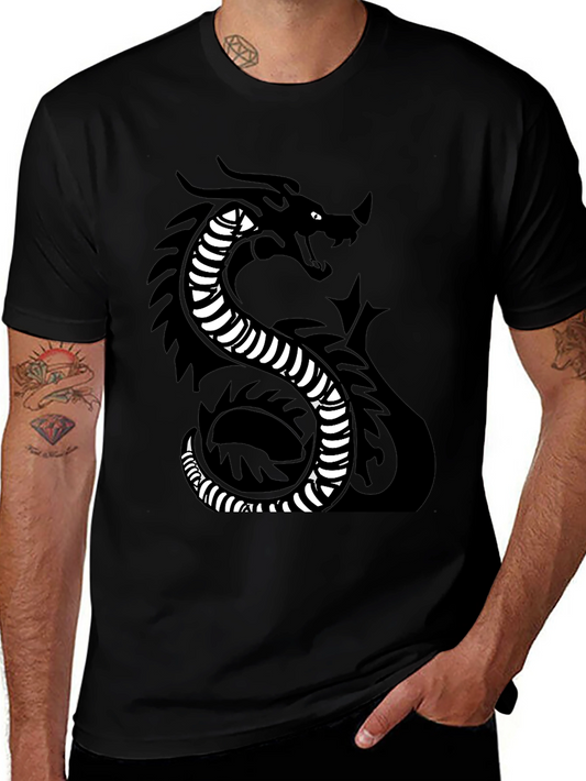 Dragon Graphic Black T-Shirt