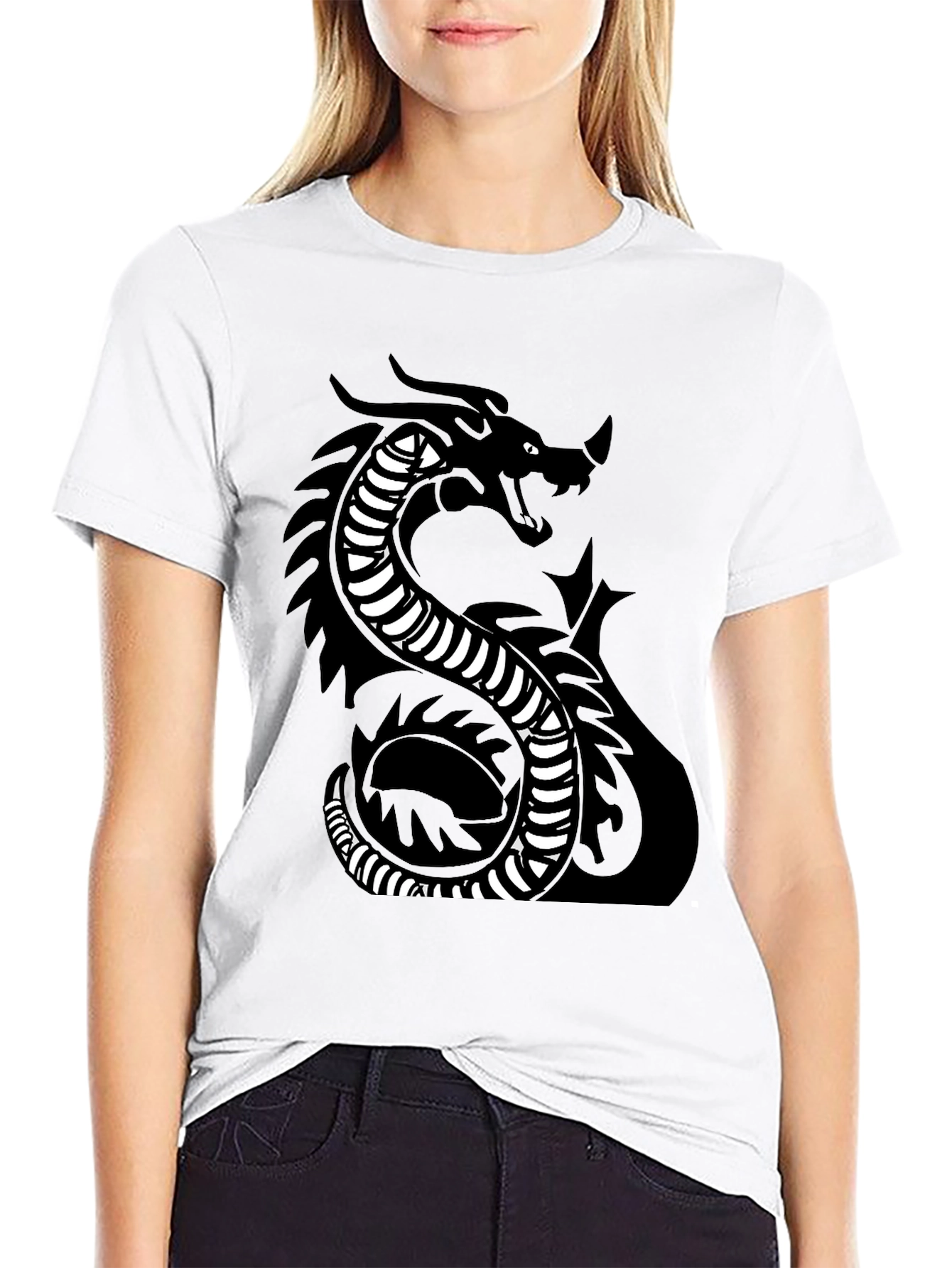 Dragon Graphic Black T-Shirt