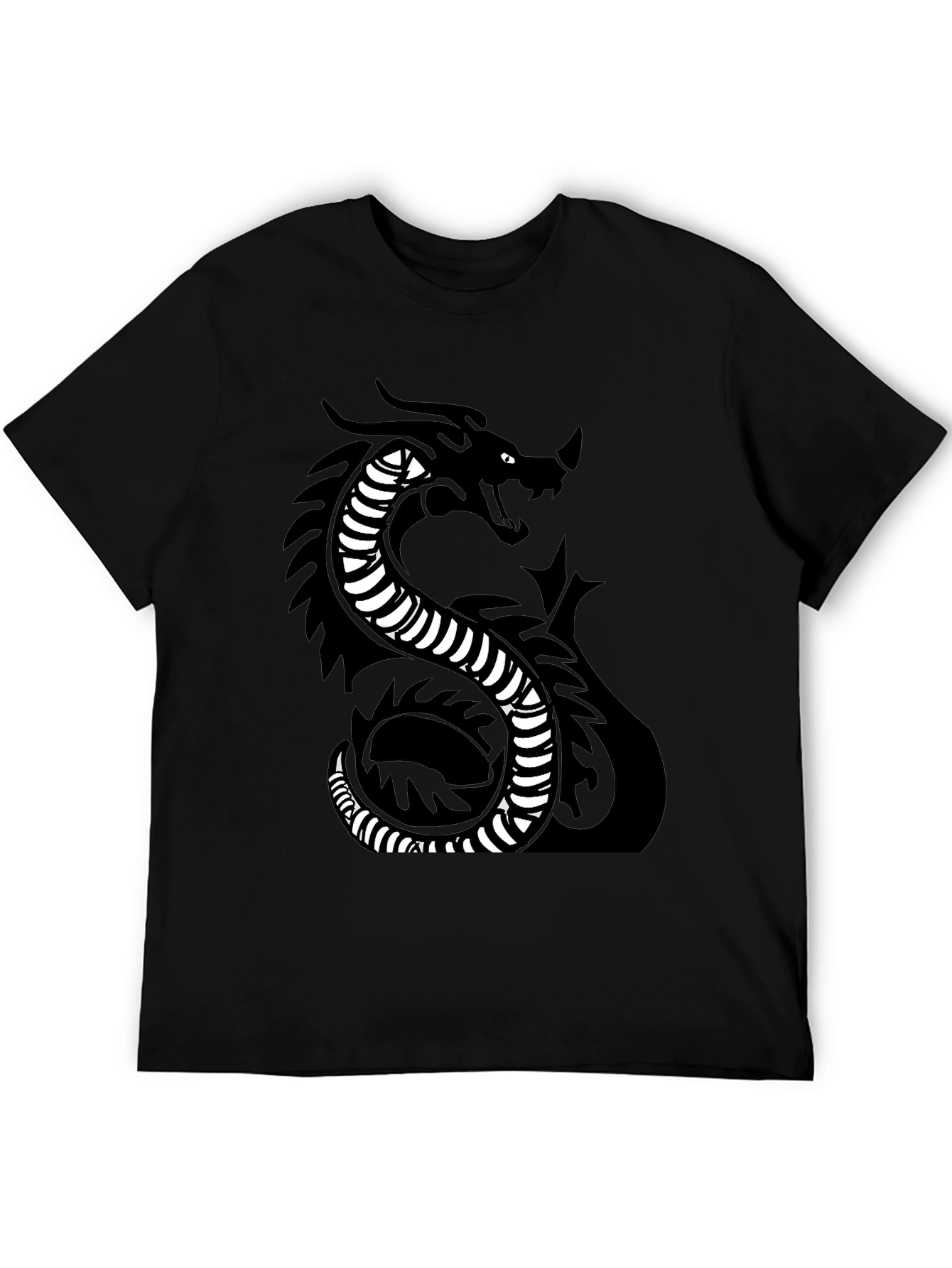 Dragon Graphic Black T-Shirt