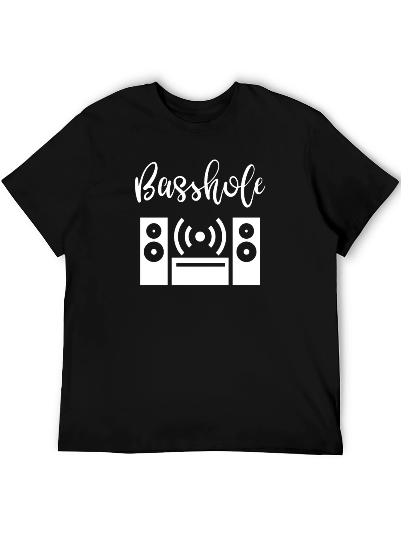 Basshole Graphic T-Shirt - Music Lover Tee