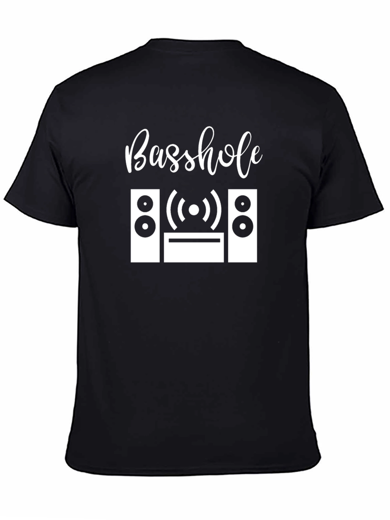 Basshole Graphic T-Shirt - Music Lover Tee