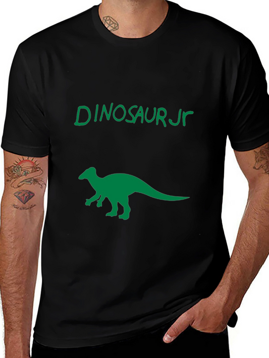Dinosaur Jr. Graphic Tee - Black Cotton T-Shirt