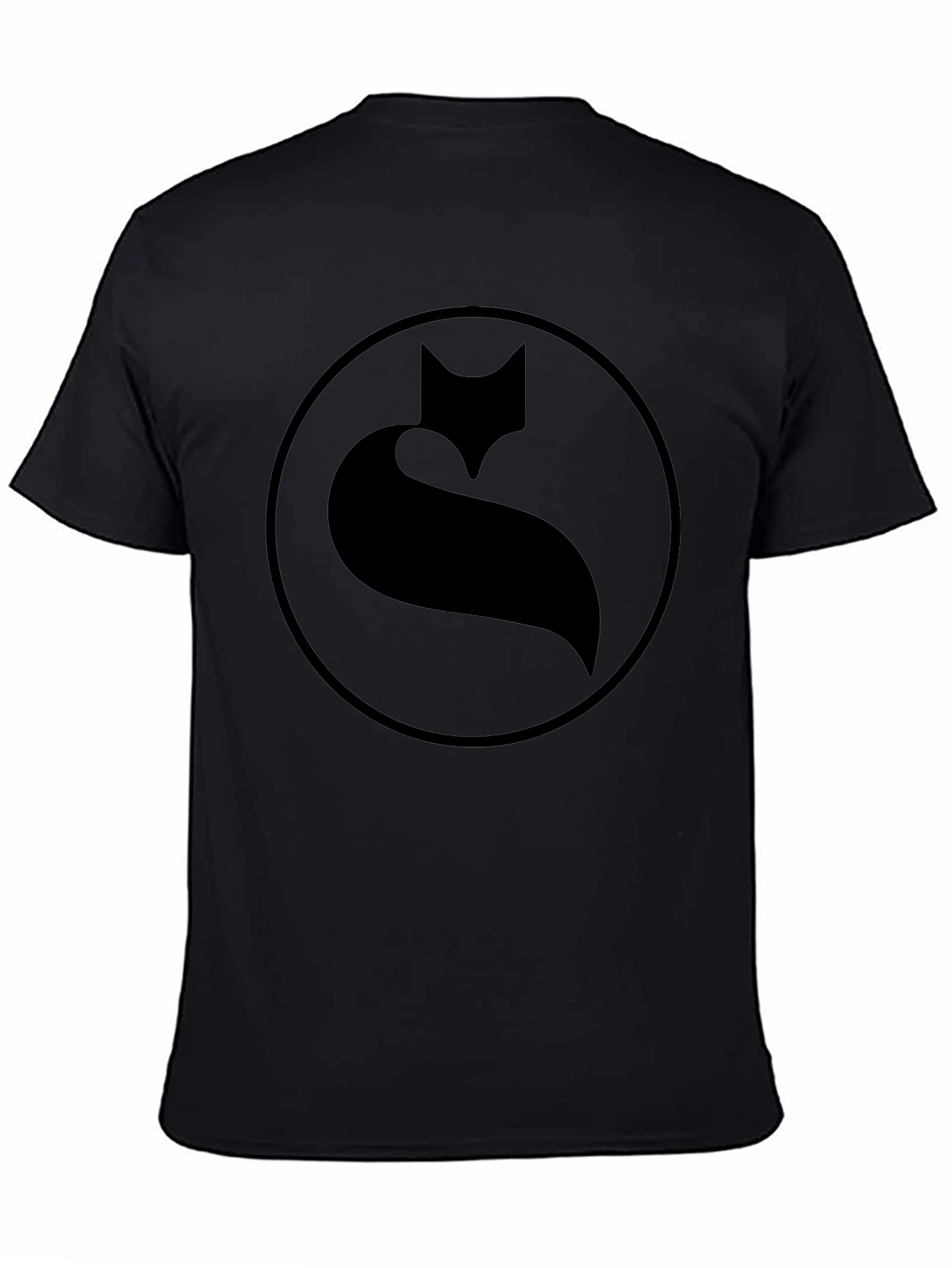 Fox Logo Black T-Shirt