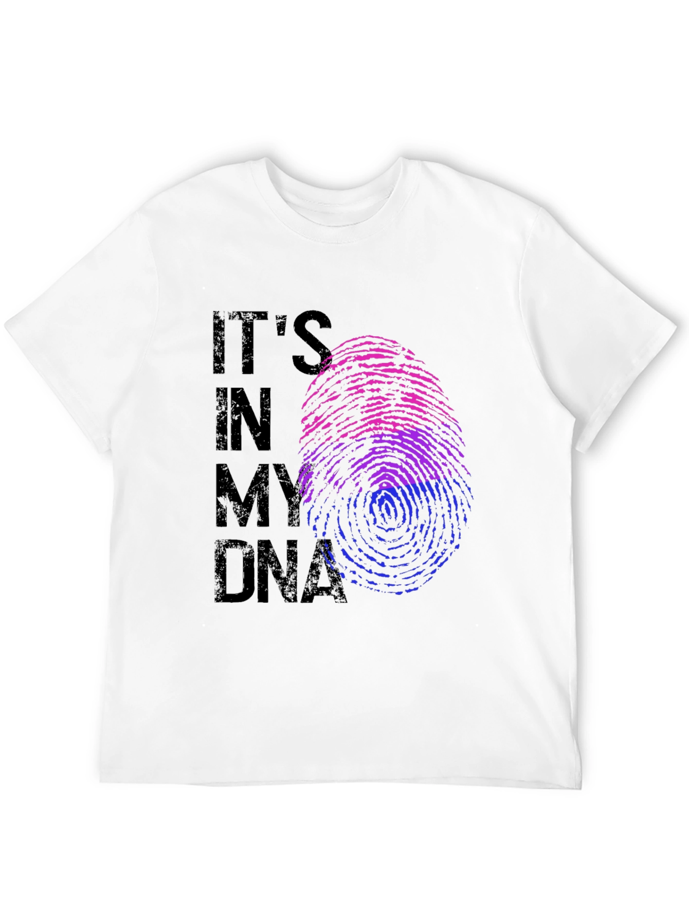 Bisexual Pride DNA T-Shirt - Black