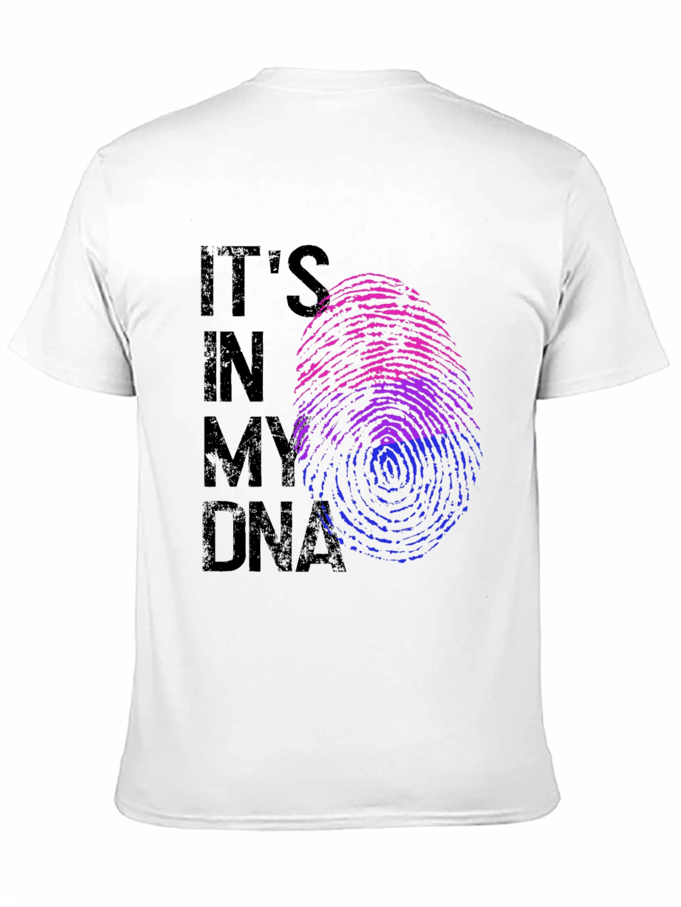 Bisexual Pride DNA T-Shirt - Black
